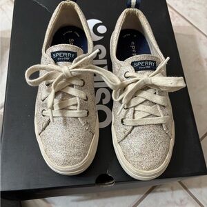 Sperry Women's Crest Vibe Sparkle Sneakers